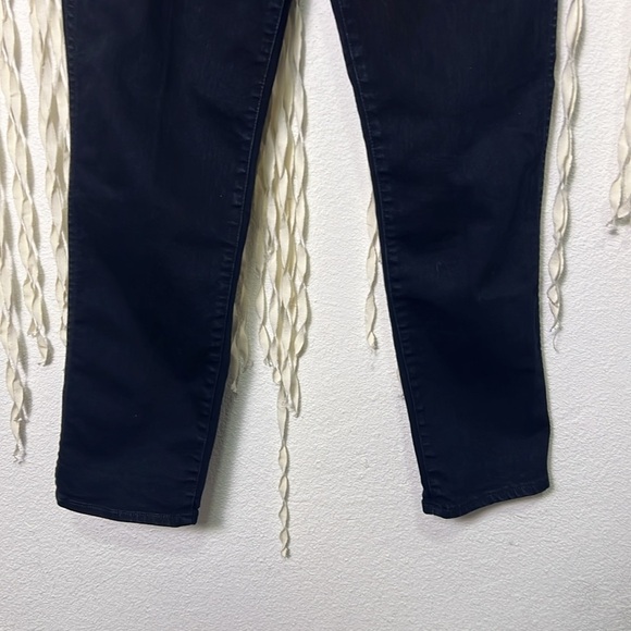 Imogene + Willie Josette High Rise Slim Fit Jeans Size 32 in Black Wash Denim - Picture 3 of 12